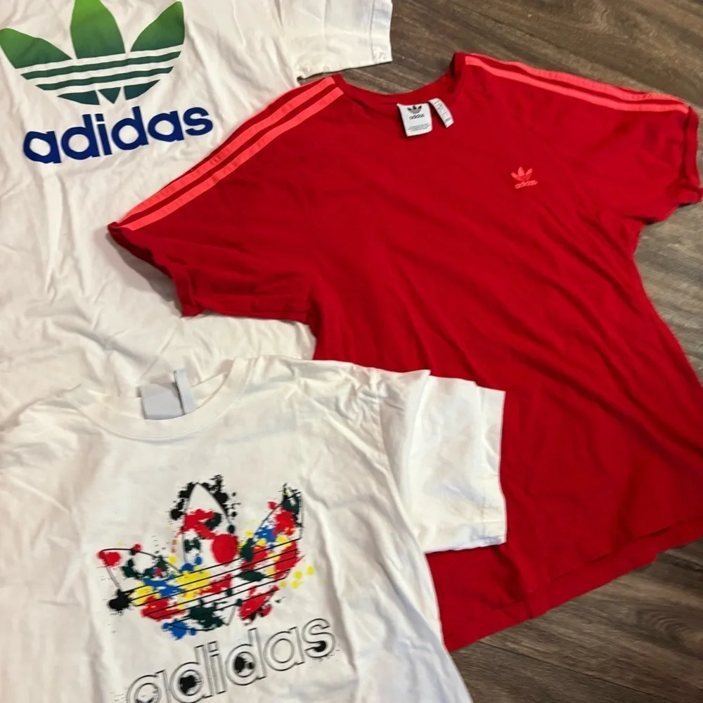 Adidas original streetwear men shirt bundle